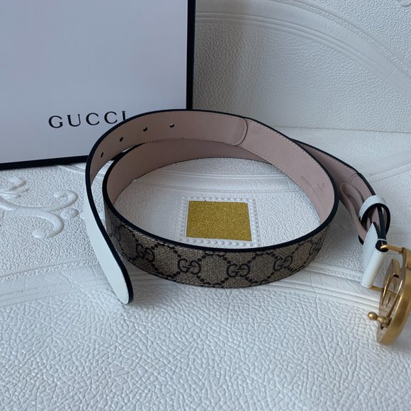 GG belt with Gucci buckle main image 6